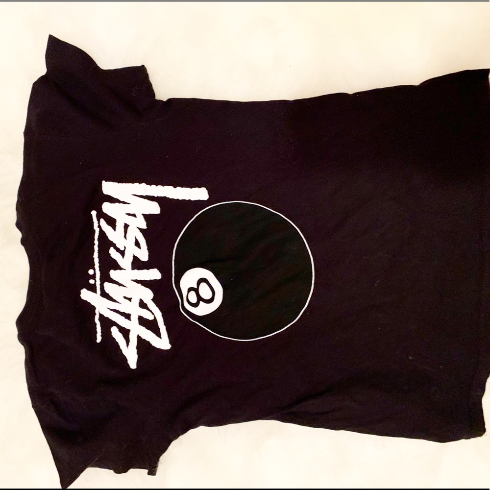 Stussy 8 Ball Tee - Black